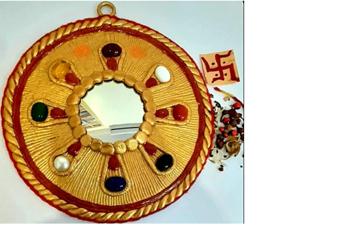 Handmade Mirror Yantra Handmade